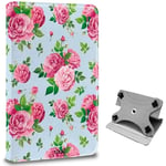 Coque Cool Ebook/Tablette Universelle 9,7-11 Pouces Similicuir Rose (Panoramique)