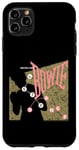 Coque pour iPhone 11 Pro Max David Bowie Let's Dance Rose et Or