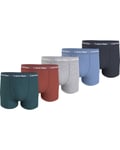 Calvin Klein Trunk 5-Pack M At Dp, Cr, Gry Ht, Be Ar Blu, Blr (XL XL)