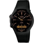 Casio AW-90H-9E Dual Time Analog-Digital Watch - Black ✅Free 2 day postage✅