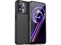 Hurtel Thunder Case Flexibelt Pansarfodral Realme 9 Pro Svart