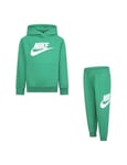 NIKE Fleece Set Baby Tracksuit Green, green, 18-24 Months