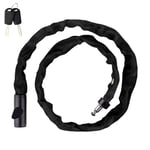 Cable antivol antivol Cable Casque de vélo Serrure Casque serrures pour vélos Casques serrures pour vélo Roue de vélo Serrure Black,0.9m