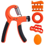 5-pack Grip Strengthener Set - Träning av handstyrka och greppstyrka - Handträning/Gripstyrketräning