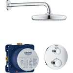 GROHE Grohtherm sampak inbyggd 210 mm rund dusch utan handdusch