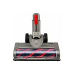 Brosse Rotative Motorisée électrique compatible pour Dyson V7 V8 V10 V11 V12 V15 Rouleau Souple pour Parquet Carrelage et Lumière Led