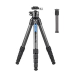 Leofoto - Ranger - Carbon Tripod including Ball Head - Legs adjustable in 3 Angles - Ideal for Macro Photography - LS-325C+LH-40
