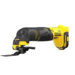 Stanley FATMAX Outil multifonction rotatif Sans Fil 18V Lithium Ion 8000-18000 osc/min Sans batterie ni Chargeur Gamme FATMAX V20 SFMCE500B-XJ