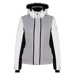 Dare 2b Statement Veste Femme Blanc SlvrFl FR : XS (Taille Fabricant : 8)