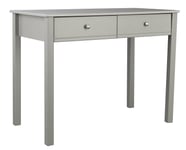 Habitat Brooklyn 2 Drawers Desk - Grey