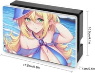 Switch Dock Cover Yu-Gi-Oh! Black Magician Girl Anime Switch Base Coque De Protection Dock Case Switch Housse De Protection D¿¿Di¿¿E Skin Console De Jeu Stockage Hydrofuge Anti-Empreintes