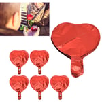 50Pcs Red Heart Balloons Wedding Balloon Balloon Aluminium Film Valentines Day