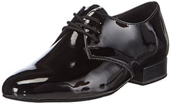 Diamant Homme Chaussures de Danse de Salon, Noir, 40 2/3 EU