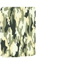 Étui avec Kindle Paperwhite,Compatible avec L'Étui Arrière en Cuir Kindle 8Th/10Th pour Paperwhite 1/2/3/4 Auto Sleep/Wake Smart Cover Beige Camouflage Vert, Paperwhite 2 6Ème Génération