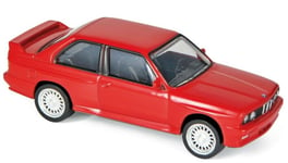 NOREV - Voiture sportive BMW M3 de 1986 de couleur rouge - 1/43 - NOREV430201