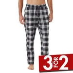 Björn Borg Core Pyjama Pants Vit/Svart bomull X-Large Herr