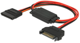 SATA strøm adapter - 15-pin (5V) til 15-Pin (3.3V)