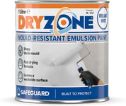 anti  Mould  Paint  1L  Brilliant  White  Emulsion -  Mould  Resistant  for  5