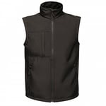 Regatta Gilet Softshell sans manches Homme imperméable, respirant E Coupe-Vent Octagon II Bodywarmers Homme Black(Black) FR: XS (Taille Fabricant: XS)