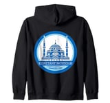 Constantinople In Greek Byzantium Souvenir Constantinoupoli Zip Hoodie