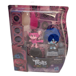 Trolls World Tour Rock City Bobble Toy Figure Set Poppy & Branch Dreamworks New