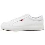 Levi's Footwear and Accessories Homme Woodward Rugged Low Sneakers, Brilliant White, 44 EU