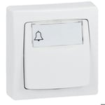 Bouton-poussoir porte étiquette ASL pour appareillage saillie 6 A - LEGRAND - 086009