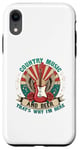 iPhone XR Country Music Funny Play Sing Songs Sayings Jokes Fun Case