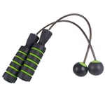 WPCASE Corde A Sauter Sport Corde À Sauter sans Fil Corde A Sport pour Endurance D'EntraîNement De Boxe HaltéRophilie Fitness Convient pour Vous Et Vos Enfants Green,One Size