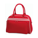 Bag Base Retro Bowling Bag - väska - Classic Red/White - One Size