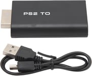 Adaptateur Ps2 Vers Hdmi, Câble Hdmi Ps2, Convertisseur Vidéo Convertisseur Ps2 Vers Hdmi, Pour Moniteur De Télévision Console, Convertisseur Hdmi Ps2[YIN142054]