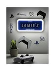 Playstation Light Up Room Sign