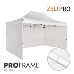 Pop-up teltta 3x4,5 Zeltpro PROFRAME, valkoinen