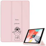 Housse Ipad Mini 6 Rose Avec Motif Bouddha Manga Personnalisee