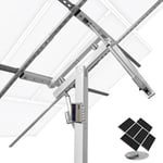 Support de Panneau Solaire pour Balcons, Jardin, Maison, Monture de suivi automatique à deux axes 40 % de puissance en plus - Eco-worthy