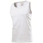 Stedman Classic Tank Top Men Hvit bomull Medium Herre