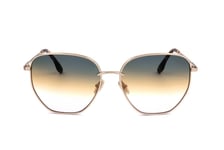 Lunettes de Soleil Victoria Beckham VB219S 727 GOLD/GREEN HONEY 60/16/ Femme