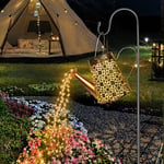 HELESIN Lampes solaires pour décoration extérieure, arrosoir solaire 90 + 1 LED avec guirlande lumineuse extérieure, étanche IP65, arrosoir solaire, lampes solaires suspendues pour jardin, patio