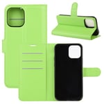 Iphone 12/12 Pro      Pu Wallet Case    [Green]