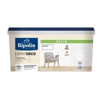 Peinture acrylique Ripolin ESPRIT DECO monocouche satin 2L5 blanc