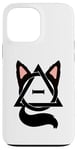 Coque pour iPhone 13 Pro Max Chat Thêta Delta Fierté Therian