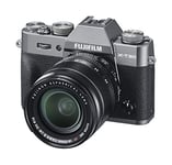 Fujifilm X-T30 Mirrorless Digital Camera, Charcoal Silver with Fujinon XF18-55mm F2.8-4 R LM Optical Image Stabiliser Lens kit