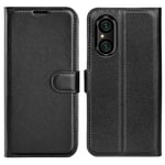 Sony Xperia 5 V Textured Etui - Svart