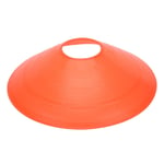 (Orange)10 Pcs Practical Mini Field Cone Discs Marker Soccer Football Sport