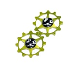 JRC JRC Narrow-Wide Ceramic Jockey Wheels | Keramiska rulltrissor Sram Acid Green