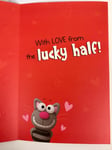 Better Half - Partner Humour Funny Valentine's Day Card Greeting Cards