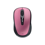 Microsoft Wireless Mobile Mouse 3500 - mus - 2.4 GHz - dragon fruit pink