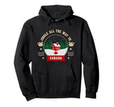 Jingle All The Way To Canada - Canadian Christmas Travel Pullover Hoodie