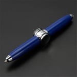 Led Pen Fidget Spinner Pen Stress Relief Toy Led Spinning Ball Pen Multicolor Blue