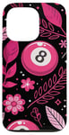 iPhone 13 Pro Retro Pink Lucky Disco 8 Ball For Women Case